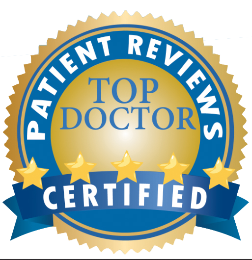 Top Doctor Award ribbon